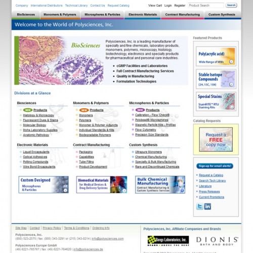 Polysciences Home Page